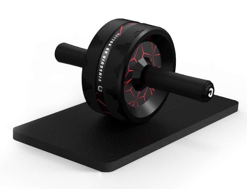 VINSGUIR dual ab roller wheel on its knee pad