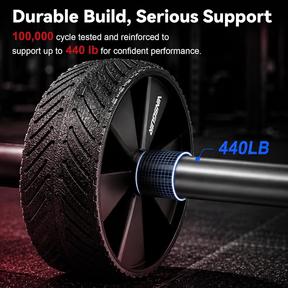Core Strength Ab Roller Wheel — view 3