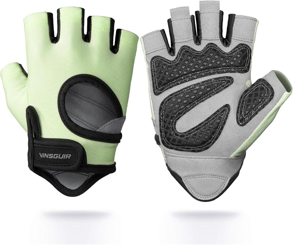 Enhanced Grip Workout Gloves, Spring Meadow